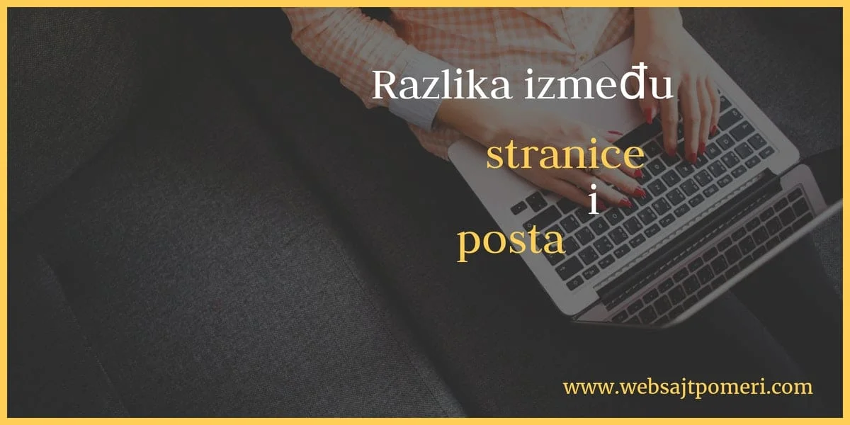 Postovi i stranice